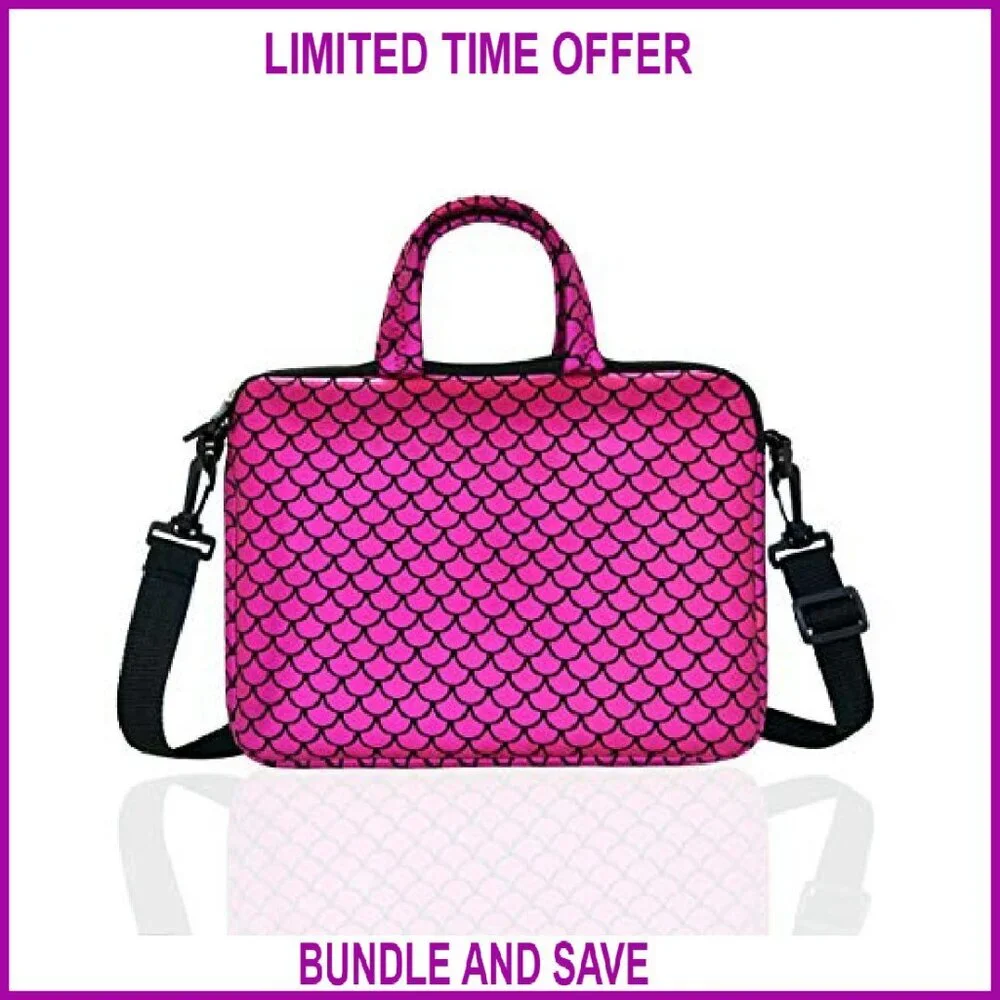10.5-Inch Laptop Shoulder Bag Neoprene Waterproof Messenger Case